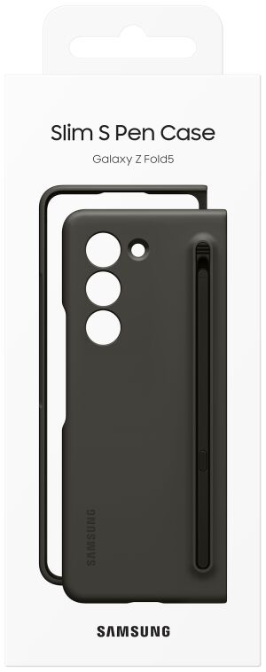 Origineel Samsung Galaxy Z Fold 5 Hoesje Slim S-Pen Case Graphite afbeelding 9