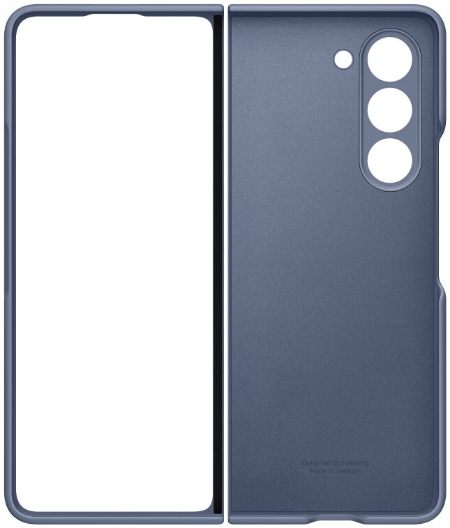 Origineel Samsung Galaxy Z Fold 5 Hoesje Slim S-Pen Case Blue afbeelding 7