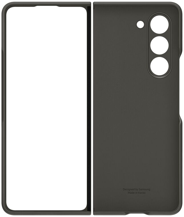 Origineel Samsung Galaxy Z Fold 5 Hoesje Standing Case Strap Graphite afbeelding 7