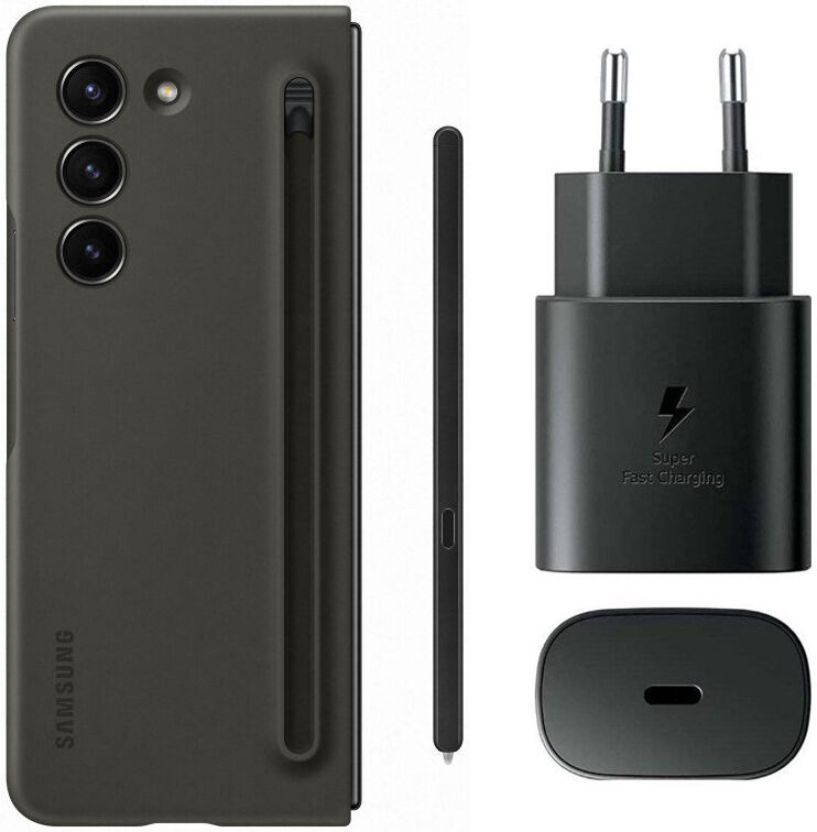 Origineel Samsung Z Fold 5 Pack (Slim S-Pen Case en 25W USB-C Adapter) afbeelding 4