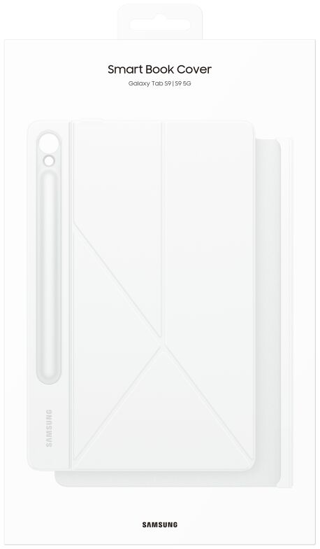Originele Samsung Galaxy Tab S10 FE / S9 FE / S9 Hoes Book Cover Wit afbeelding 12