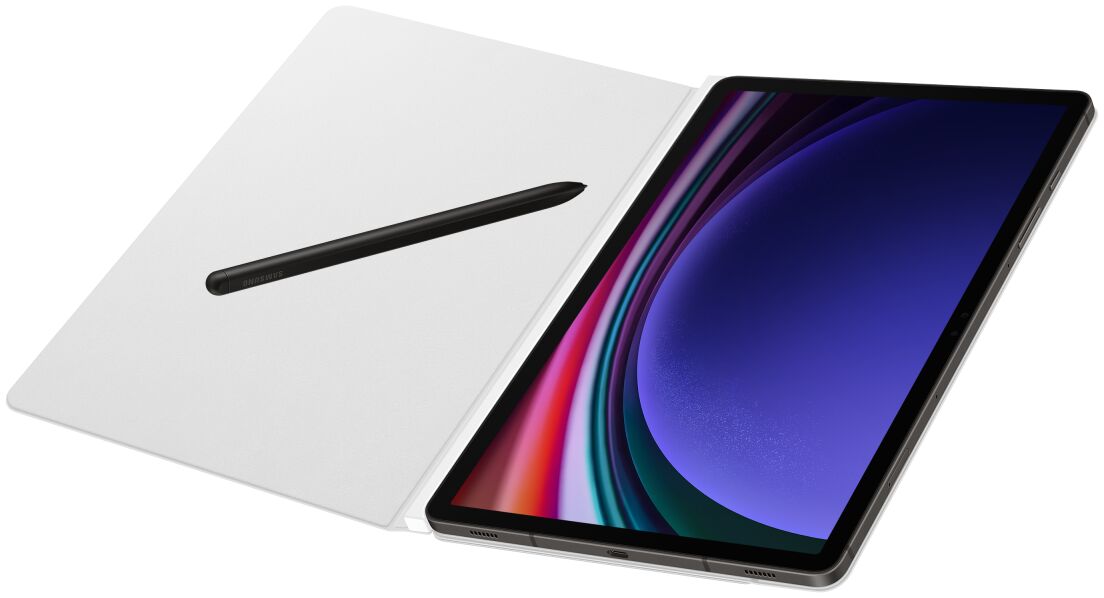Originele Samsung Galaxy Tab S10 FE / S9 FE / S9 Hoes Book Cover Wit afbeelding 4