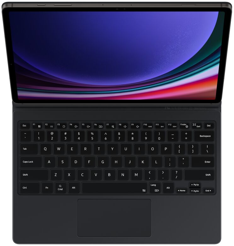 Originele Samsung Galaxy Tab S10+ / S9+ / S9 FE+ Hoes S-Pen Keyboard Cover afbeelding 3