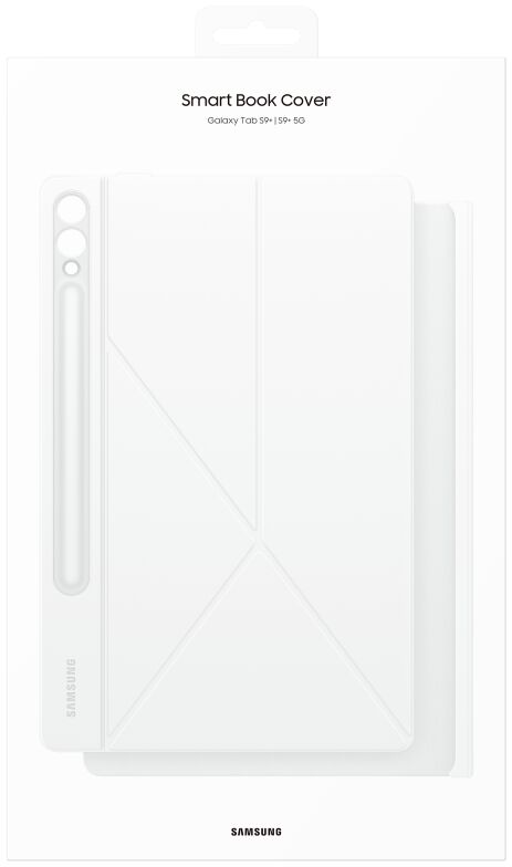 Originele Samsung Galaxy Tab S10+ / S9+ / S9 FE+ Hoes Smart Book Cover Wit afbeelding 12
