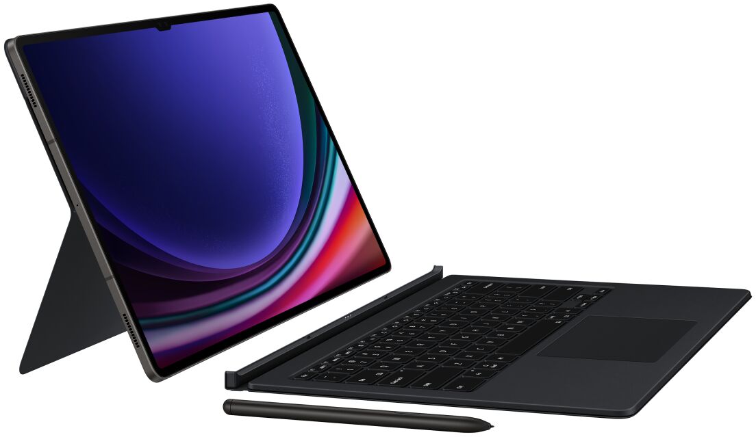 Originele Samsung Galaxy Tab S10 Ultra / S9 Ultra Hoes Keyboard Cover Zwart afbeelding 1