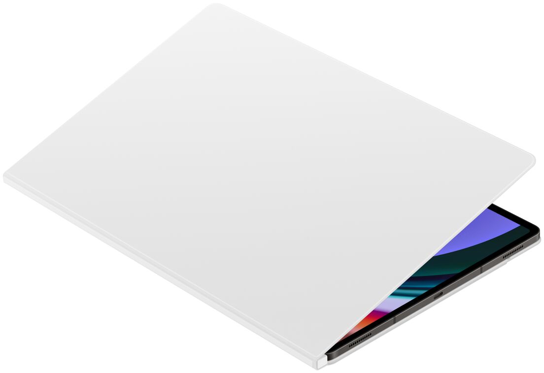 Originele Samsung Galaxy Tab S10 Ultra / S9 Ultra Hoes Smart Book Cover Wit afbeelding 7