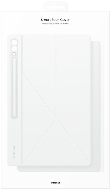 Originele Samsung Galaxy Tab S10 Ultra / S9 Ultra Hoes Smart Book Cover Wit afbeelding 12