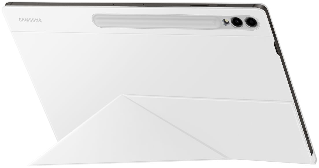 Originele Samsung Galaxy Tab S10 Ultra / S9 Ultra Hoes Smart Book Cover Wit afbeelding 2