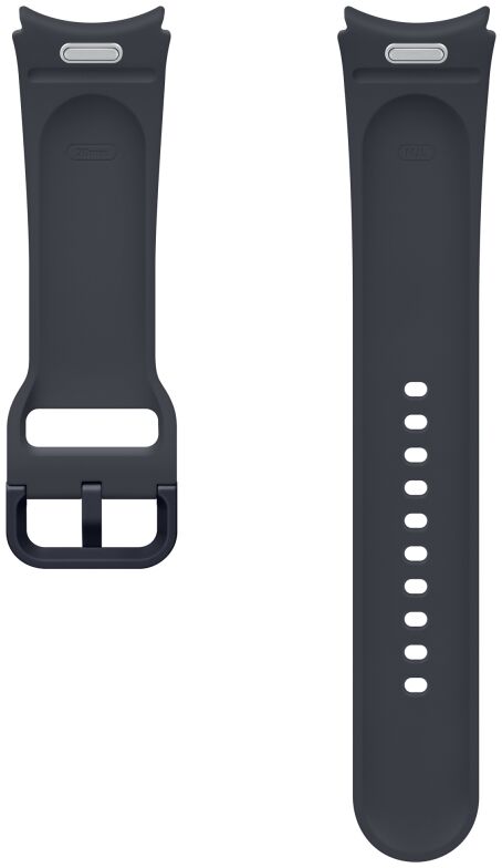 Origineel Samsung Galaxy Watch Bandje 20MM Sport Band (M/L) Graphite afbeelding 4