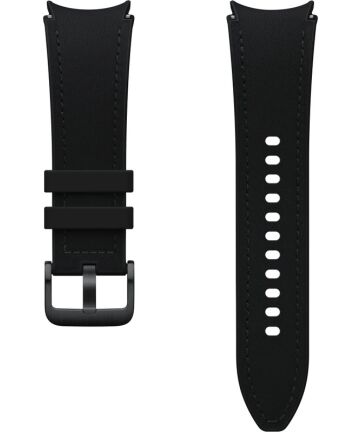 Origineel Samsung Galaxy Watch Bandje 20MM Eco-Leather (S/M) Zwart Bandjes