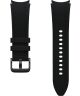 Origineel Samsung Galaxy Watch Bandje 20MM Eco-Leather (S/M) Zwart