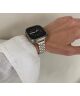 Apple Watch Bandje - 1-9/SE - 41MM/40MM/38MM - Roestvrij Staal - Zilver