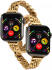 Apple Watch Bandje - 1-10/SE/Ultra - 49/46/45/44/42MM - Roestvrij Staal - Goud afbeelding 2