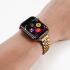 Apple Watch Bandje - 1-10/SE/Ultra - 49/46/45/44/42MM - Roestvrij Staal - Goud afbeelding 3