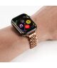 Apple Watch Bandje - 1-9/SE/Ultra 49MM/45MM/44MM/42MM - Roestvrij Stalen Roze