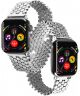 Apple Watch Bandje - 1-10/SE - 42MM/41MM/40MM/38MM - Honingraat - RVS - Zilver