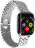 Apple Watch Bandje - 1-10/SE/Ultra - 49/46/45/44/42MM - Honingraat RVS -Zilver afbeelding 6
