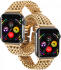 Apple Watch Bandje - 1-10/SE - 42MM/41MM/40MM/38MM - Gevlochten - Staal - Goud afbeelding 3