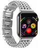 Apple Watch Bandje - 1-10/SE - 42MM/41MM/40MM/38MM - Gevlochten - Staal - Zilver