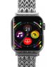 Apple Watch Bandje - 1-9/SE/Ultra 49MM/45MM/44MM/42MM - Stalen - Zilver