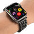 Apple Watch Bandje - 1-10/SE/Ultra 49MM/46MM/45MM/44MM/42MM - Stalen - Zwart afbeelding 3