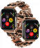 Apple Watch Bandje - 1-10/SE/Ultra - 49/46/45/44/42MM - RVS - Roze Zwart afbeelding 2