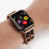 Apple Watch Bandje - 1-10/SE/Ultra - 49/46/45/44/42MM - RVS - Roze Zwart afbeelding 3