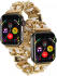 Apple Watch Bandje - 1-10/SE/Ultra - 49/46/45/44/42MM - RVS - Goud Wit afbeelding 2