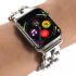 Apple Watch Bandje - 1-10/SE/Ultra - 49/46/45/44/42MM - Gevlochten RVS - Wit afbeelding 3