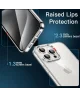 Apple iPhone 15 Pro Hoesje Dun TPU Back Cover Transparant