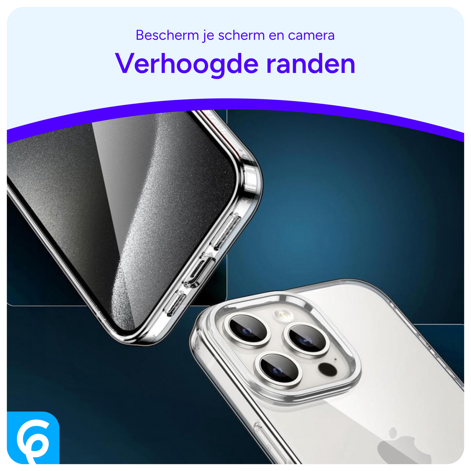 Apple iPhone 15 Pro Hoesje Dun TPU Back Cover Transparant afbeelding 4