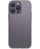 Apple iPhone 15 Pro Max Hoesje Dun TPU Back Cover Transparant