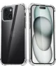 Apple iPhone 15 Plus Hoesje Schokbestendig en Dun TPU Transparant