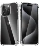 Apple iPhone 15 Pro Hoesje Schokbestendig en Dun TPU Transparant