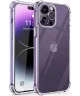 Apple iPhone 15 Pro Max Hoesje Schokbestendig en Dun TPU Transparant