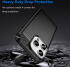 Apple iPhone 15 Pro Hoesje Geborsteld TPU Flexibele Back Cover Zwart afbeelding 5