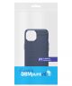 Apple iPhone 15 Hoesje Geborsteld TPU Flexibele Back Cover Blauw