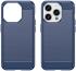 Apple iPhone 15 Pro Hoesje Geborsteld TPU Flexibele Back Cover Blauw afbeelding 2