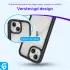 Apple iPhone 15 Hoesje Full Protect 360° Cover Hybride Zwart afbeelding 2