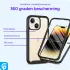 Apple iPhone 15 Hoesje Full Protect 360° Cover Hybride Zwart afbeelding 4