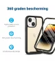 Apple iPhone 15 Plus Hoesje Full Protect 360° Cover Hybride Zwart