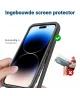 Apple iPhone 15 Pro Max Hoesje Full Protect 360° Cover Hybride Zwart