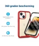 Apple iPhone 15 Plus Hoesje Full Protect 360° Cover Hybride Rood
