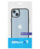Apple iPhone 15 Plus Hoesje Armor Back Cover Transparant Zwart afbeelding 3