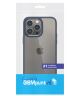 Apple iPhone 15 Pro Max Hoesje Armor Back Cover Transparant Blauw