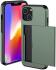 Apple iPhone 15 Plus Hoesje met Slider Kaarthouder Back Cover Groen afbeelding 2