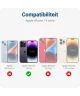 Apple iPhone 15 Pro Hoesje met Slider Kaarthouder Back Cover Roze