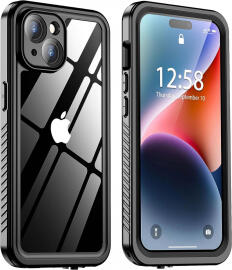 SBG Outdoor Case iPhone 15 Waterdicht Zwart afbeelding