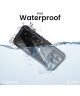 SBG iPhone 15 Pro Waterdicht Hoesje Schokbestendig Transparant/Zwart