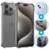 Apple iPhone 15 Pro Hoesje + Screen Protector + Camera Protector afbeelding 1